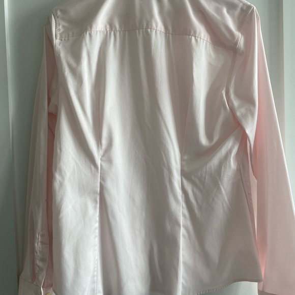 Banana Republic Pink Blouse Tailored Fit - Picture 7 of 10